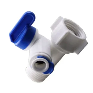 Auto Shut off Water Valve 1/2 2Pc 3 Way Plastic Ball Valve
