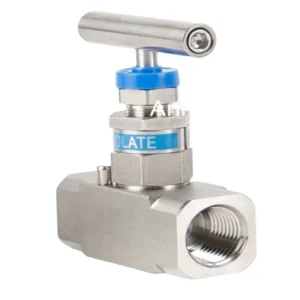 Autoclave Needle Valve NPT Female Threaded High Pressure Needle Valve With Safety Lock