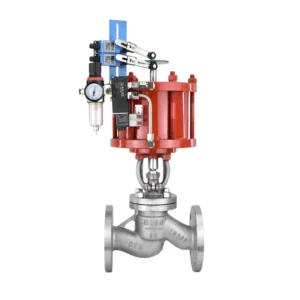 Automated Pneumatic Gate Valve Customizable Sizes Materials 4-20mA Modulating Control Long Service Life Minimal Energy