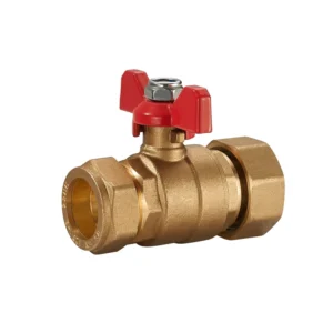 BAIYILUN Magnetic Filter Parts Brass Lockable Ball Valve