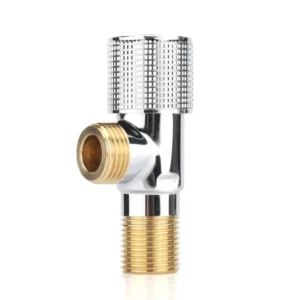 BRASS Manual Water Set BRASS Body Core Rod Handwheel Angle Valve Factory Triangular Valve