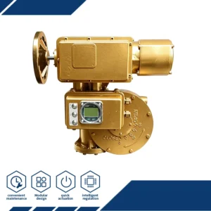 B+RS250 Quarter Turn Electric Actuator 2500Nm High Torque 4 20mA Modulating AC220V AC380V