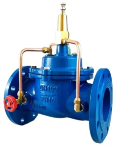 BS DIN DN150 Adjustable Flange Hydraulic Control Valve PN10 PN16 200X Pilot Type Pressure Reducing Valve Normal Temperature