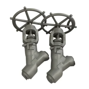 BW Connection High Temperature Pressure Power Station Forging Globe Valve Stop Valve