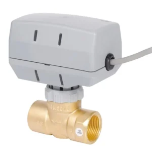 Balancing Two Way 2″ FCU Electro Electric Motorized Water Brass Shutoff Ball Valve with Actuator