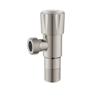 Bathroom Accessories Manual SS304 Stainless Steel SUS 304 Angle Valve for Toilet Sanitary Water Media