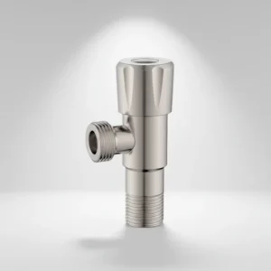 Bathroom Accessories Manual Water Media Valve Stainless Steel SUS 304 Angle Valve for Toilet Sanitary