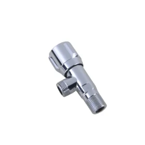 Bathroom Accessories Modern Chrome Plated Brass Angle Valve Open Faucet HGAV-01