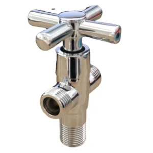 Bathroom Brass Double Hole Angle Valve Made in China