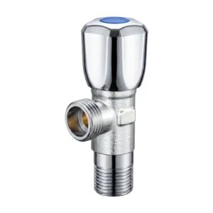 Brass 1/2 Inch Threaded Angle Valve Quarter Turn Plumbing Shut Off Valve