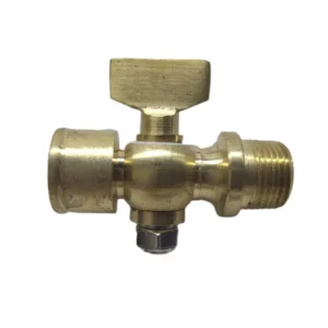 Brass Air Cock Shutoff Valve Manual Operated Customizable for Compressor and Pneumatic Systems 200psi BSPP BSPT NPT Threads
