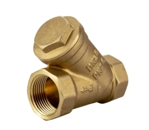 Brass Angle Hydraulic Medium Pressure Water Strainer Mesh Filter Valve