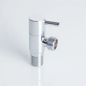 Brass Angle Valve for Washing Machine 1/2″ Water Control Valve Chrome Plated
