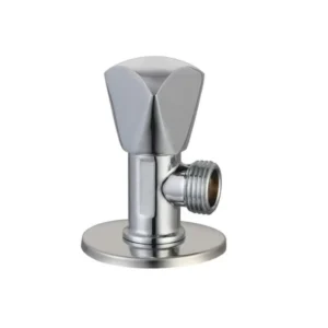 Brass Angle Valve with Zinc Alloy Handle Wheel Chrome, Golden, Matte Black. YT1705