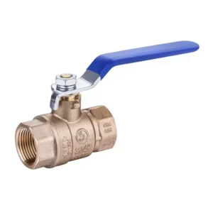 Brass Ball Valve 1/2 BSPP Full Bore Lever Handle Valve For Domestic Water Supply