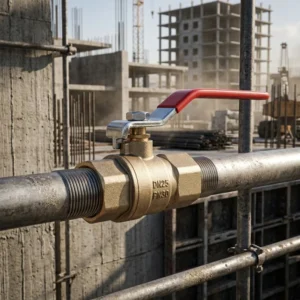 Brass Ball Valve Water OEM NPT Connection 3 Year Warranty