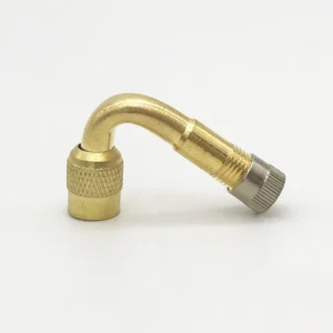 Brass Bent Tire Valve 45° 90° 135° Degree Angle Valve Stem Extension Adapter