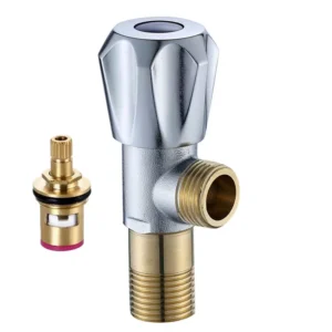 Brass Chrome Thicken Stop Water Angle Toilet Bathroom Accessories Triangle Valves