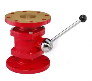Brass Durable Ball Valve Shutoff (NFPA GB 19156 Compliant) for Fire Monitor Customizable 200 psi FBE Coating