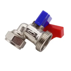 Brass Elbow Angle 15mm Brass Washing Machine Valve