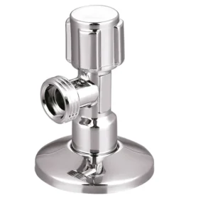 Brass Europe Angle Valve Chrome Plated Chrome-faced Size for 1/2″X3/8″ 1/2″X1/2″ 1/2″X3/4″ Zinc Handle