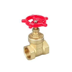 Brass Forged Body Flat Steel Handlewheel Female BSP NPT Thread PN20 Water Brass Gate Valve
