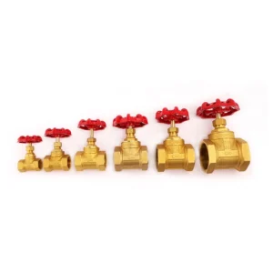 Brass Globe Valve Manual Power with Flange Ends DIN Standard Normal Pressure for Water Control 1/4″ to 2″ DN15 to DN50