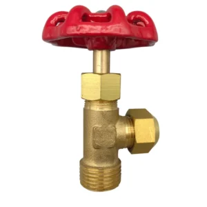 Brass Needle Valve 1/2″ Inch Manual Gas Stop Valve with Hand Wheel Normal Temperature 3 Year Warranty ODM OEM Support