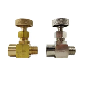Brass Needle Valve Male to Female Thread Manual Power Made in China