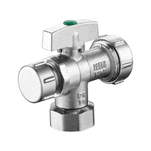 Brass Pipe Fitting Brass Angle Valve with Rosette Bathroom Washroom Plumbing