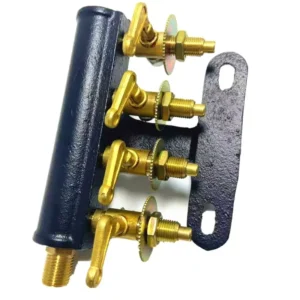 Brass Safety Valve Air Gas Inlet Control Casting Gas Cooker Stove BBQ Accessories Needle Parts