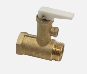 Brass Safety Valve for Water Heater Pressure Relief Corrosion Resistant Industrial Gate Valve Threaded Hydraulic