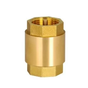 Brass Spring Loaded Check Valve with Brass Core 1/2″-4″