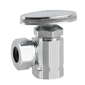 Brass Stop Angle Valve for South American Market 1/2″ FIP X 1/2″ OD