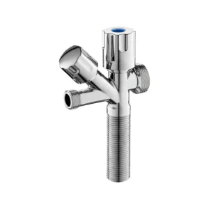 Brass Valve Pipe Fitting Brass Angle Valve Completed With Rosette High Quality Bathroom Washroom Brass Angle Valve Plumbing