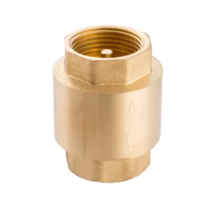 Brass Vertical Check Valve Internal External Thread Lift Type Non Return Valve 1/2″ 3/4″ Water Supply OEM ODM