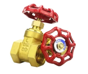 Brass Water Meter Gate Valve 1 2 Inch Full Bore BSP Thread Valve for Meter Outlet Shutoff