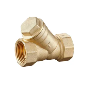 Brass Y Type Check Valve with Strainer Brass Y Strainer Valve Female Thread
