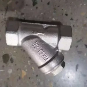 Brass Y Type Connection Water Oil Pipe Filter Valve 3/4″ 1/2″ 1″ Strainer Valve Connection