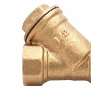 Brass Y Type Filter Y Strainer Nickle Plated 1/2 3/4 1 1-1/4