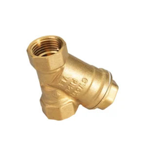 Brass Y Type Strainer Valve 1/2″-2″ Inch with Stainless Steel Filter Net Manual Shutoff for Water Application OEM Supported