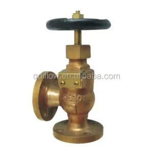 Bronze 16K Angle Type Marine Bronze Globe SDNR Valves JIS F7304