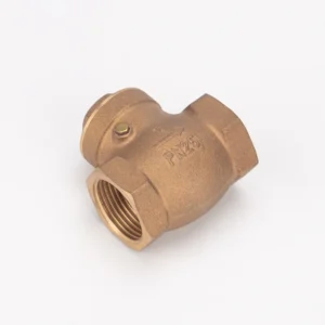 Bronze/Copper Stand-able Manual Check Valve 1/2in Port Size Water Rubber Sealing OEM Customizable Industrial Factory Use