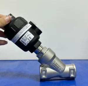 Burkert Angle Seat Valve 00186725 Pneumatic Angle Seat Valve Thread DN20
