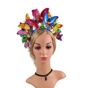 Butterfly Fascinator Hat Performance Fascinators Headband Daily Life Hair Decoration for Women