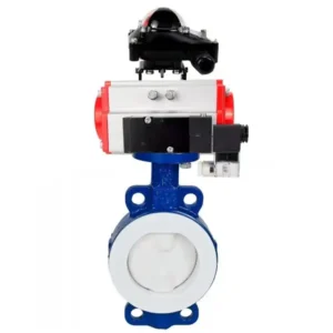 Butterfly Valve Carbon Steel Compact Flanged 16 Bar Manual WBV3434Pf 2W Fb H 18
