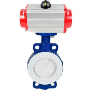 Butterfly Valve Carbon Steel Compact Flanged 16 Bar Pneumatic