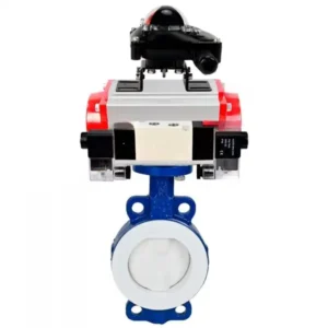 Butterfly Valve Carbon Steel Compact Flanged 16 Bar Pneumatic WBV3434Pf 2W Fb H 11