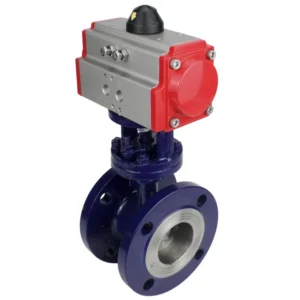 Butterfly Valve Carbon Steel Flanged 25 Bar Pneumatic