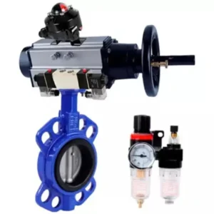 Butterfly Valve Cast Iron QT450 Compact Flanged Manual water butterfly valve for abrasi